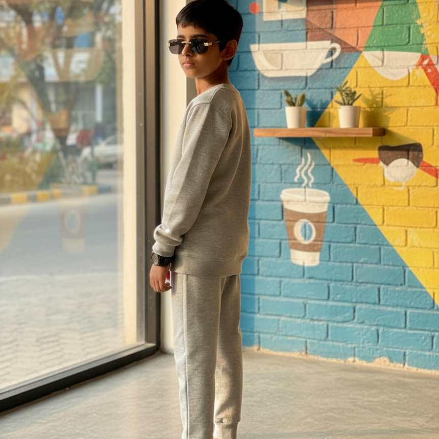 Kid’s Tracksuit Co-Ord Set | Sweatshirt & Trouser Outfit for Boys & Girls